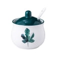thumbnail image 1 of Qeeadeea Sugar Bowl With Lid, Sugar Storage Jar, Sugar Pot, Sugar Container Spice Jar, Sugar Salt Pot Seasoning Canister-b-200ml, 1 of 7