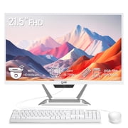 Qehi 21.5"Inch All-in-One Desktop Computer Core I5 Up to 3.5G 16G RAM 256G SSD Wi-Fi6 Includes Keyboard & Mouse