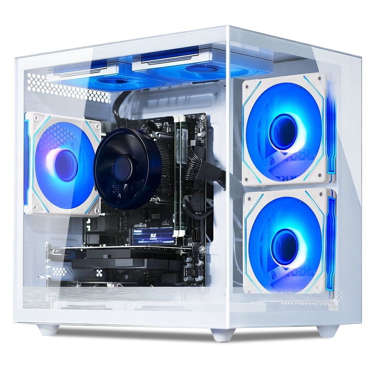 デスクトップPC core i7-4790 RAM 16GB Qehi Gaming PC- I7-4790,16G DDR3 RAM,256GB SSD,GT730 2G,RGB Fans