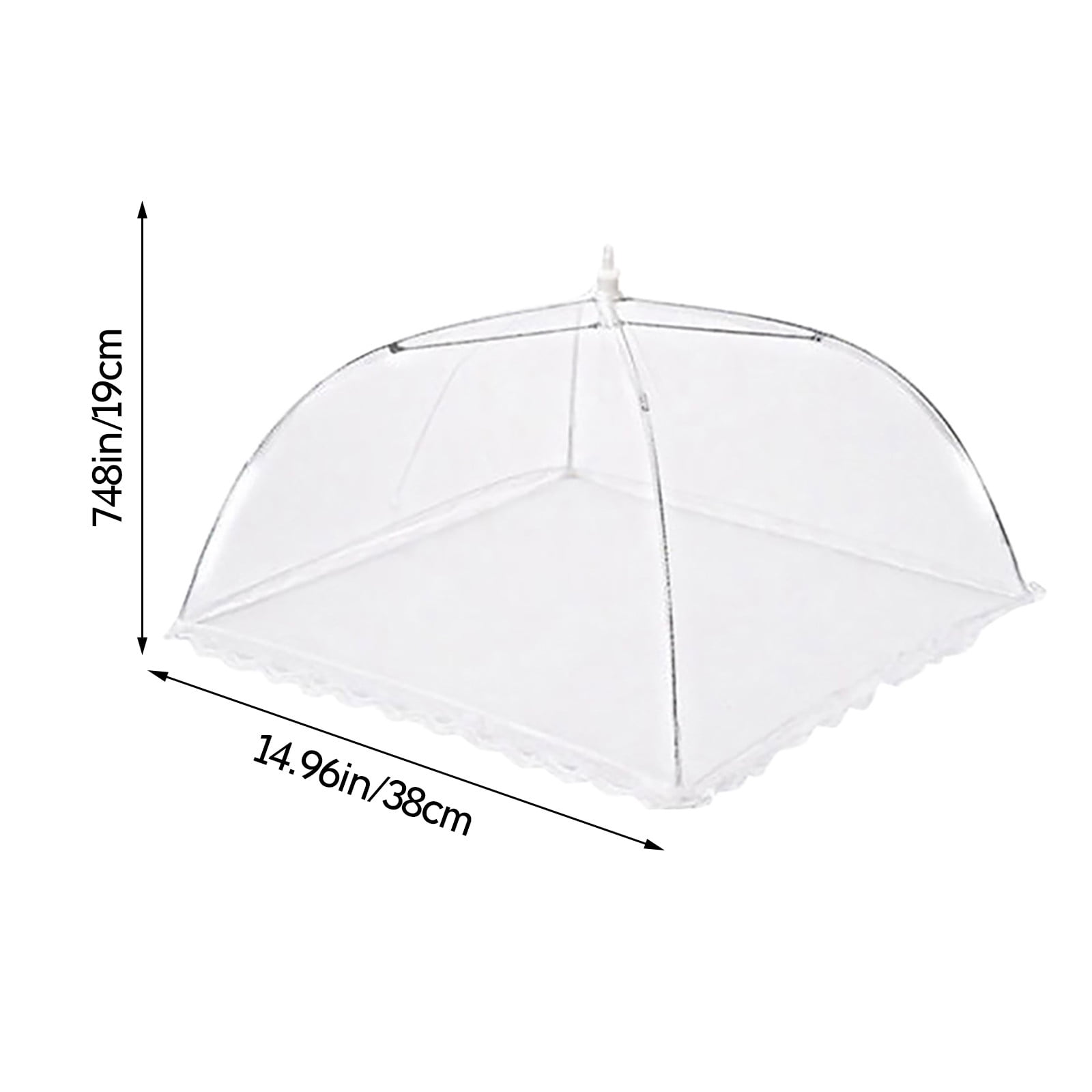 Qeieuw Food Net Cover,Large Up Mesh Screen Food Cover Umbrella Tents