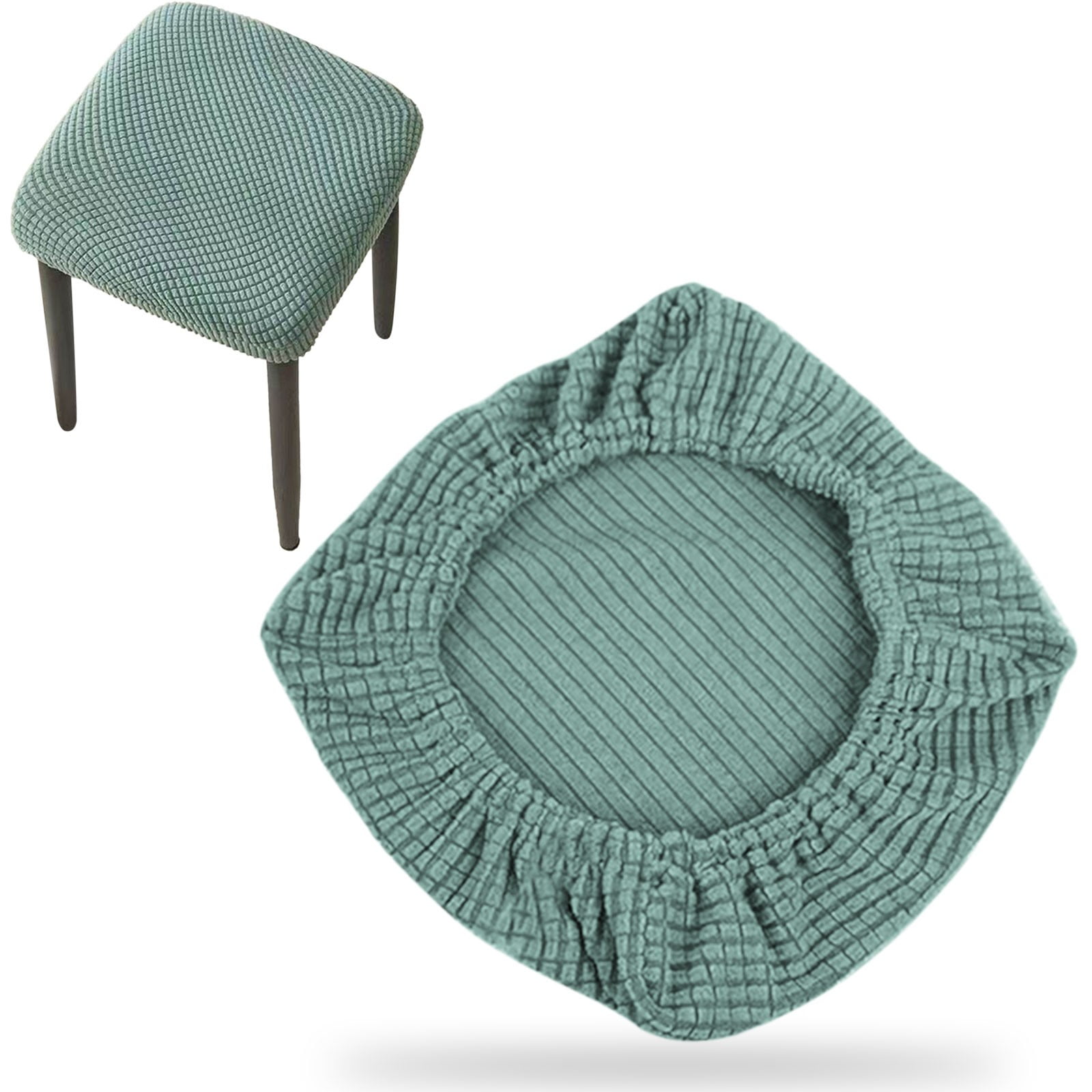 Qeieuw Sofa Cover Clearance! Vanity Stool Covers Square Dining Chair