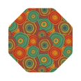 thumbnail image 1 of Qekee Abstract Pattern Print PU Leather Absorbent Coasters,Leather Coasters Set for Cups Drinks, 4" Coasters 6 Pcs for Coffee Bar Home Decor,Octagon, 1 of 7