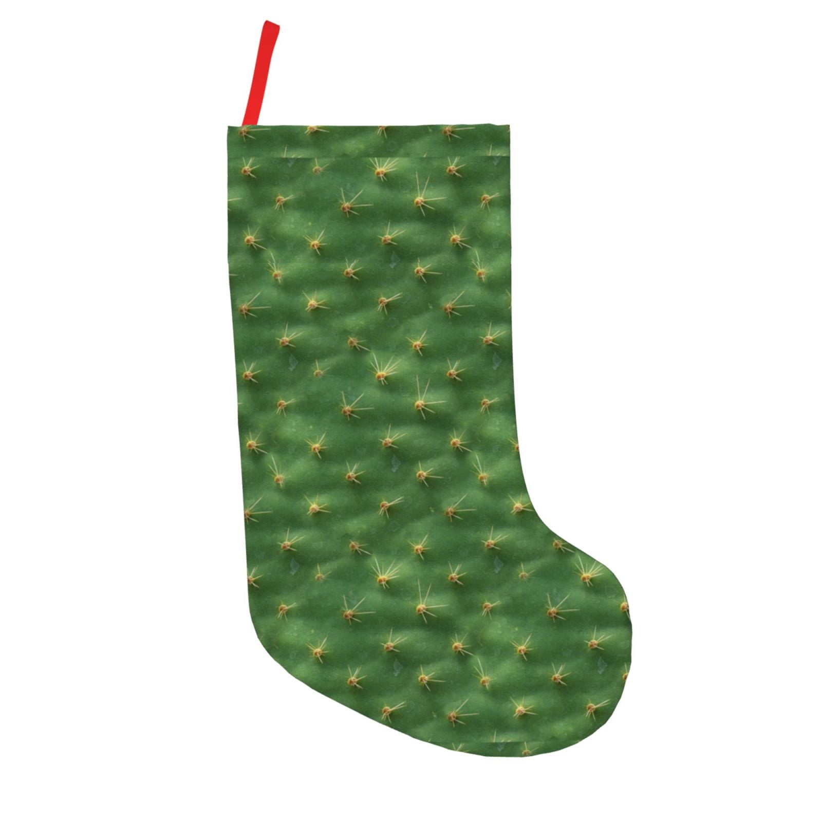 Qekee Cactus 3 Print Christmas Stocking,18 Inch Large Christmas ...