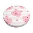 thumbnail image 1 of Qekee Cartoon Pig Round Bar Chair Cushion Cover, Elastic and Washable, Fits 12-14in Chairs - 14 inch, 1 of 7