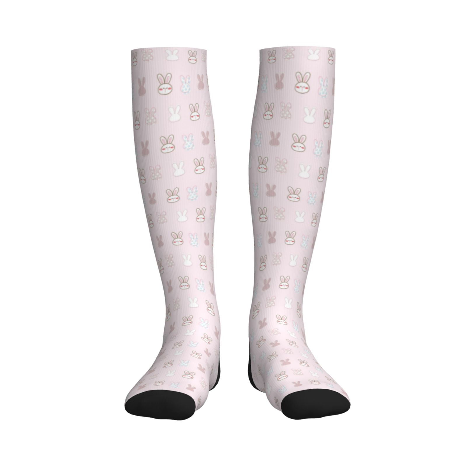 Qekee Cartoon Rabbit Compression Socks the ultimate choice for both ...