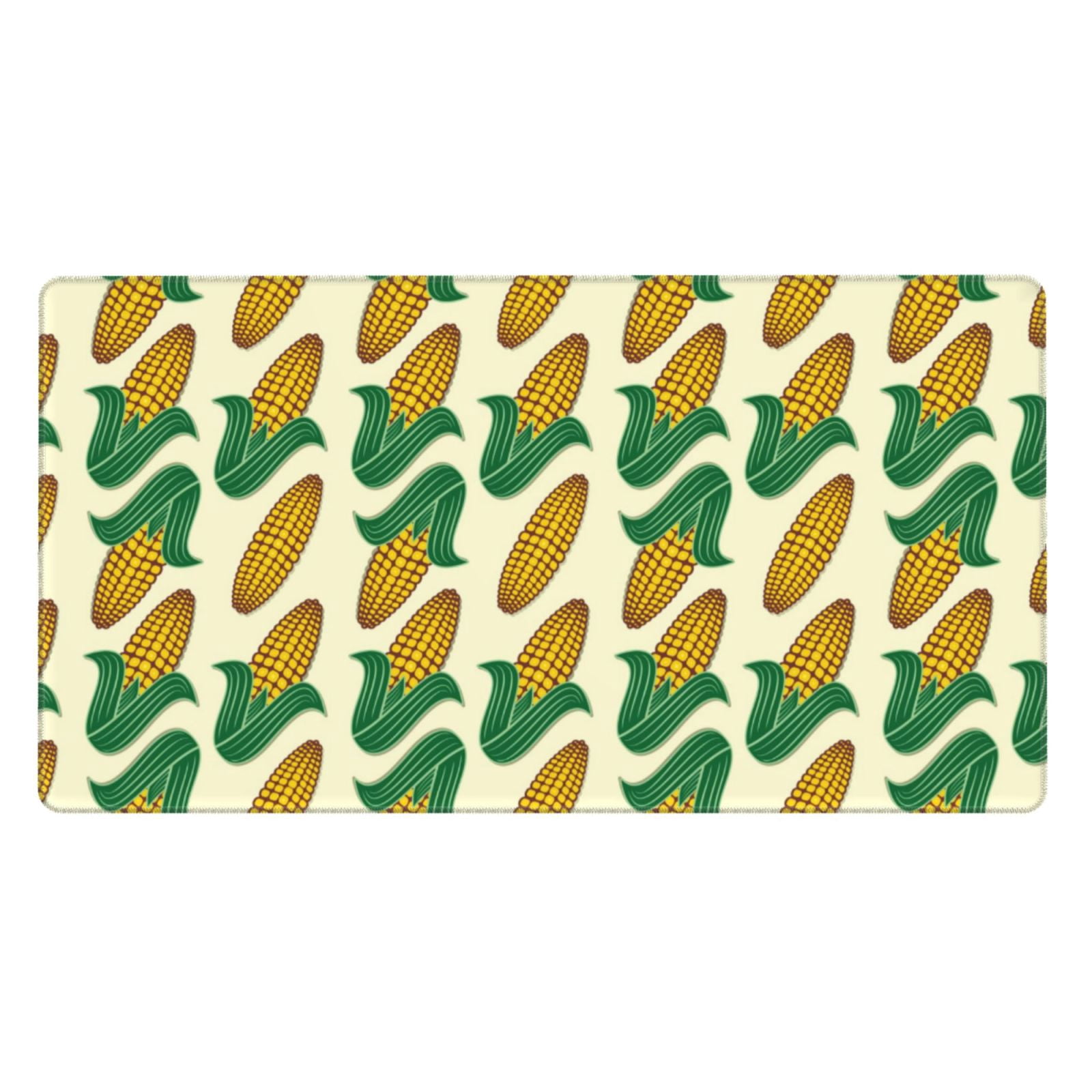 Qekee Corn 8 Print Desk Pad Protector Mouse Pad Office Desk Mat Desk Qekee corn 8 print desk pad protector mouse pad office desk mat desk