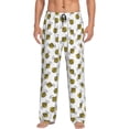thumbnail image 1 of Qekee Cute Little Bee Men's Straigh Pajama Pant, 1 of 9