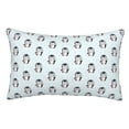Qekee Cute Penguin with Scarf for Pillow Cases, Pillowcases for