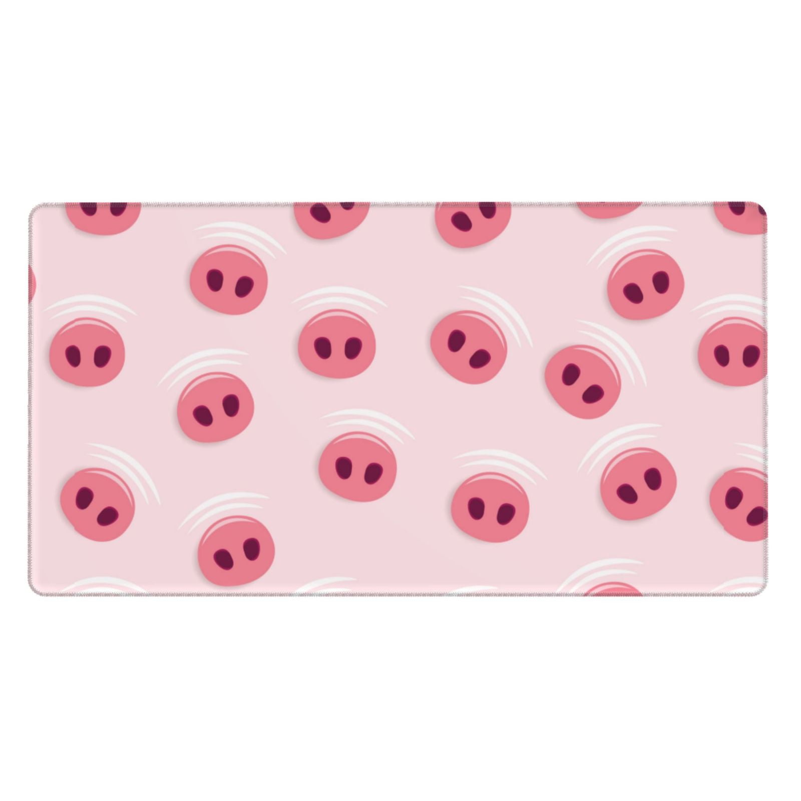 Qekee Cute Pig Nose Print Desk Pad Protector Mouse Pad Office Desk Mat Qekee cute pig nose print desk pad protector mouse pad office desk mat