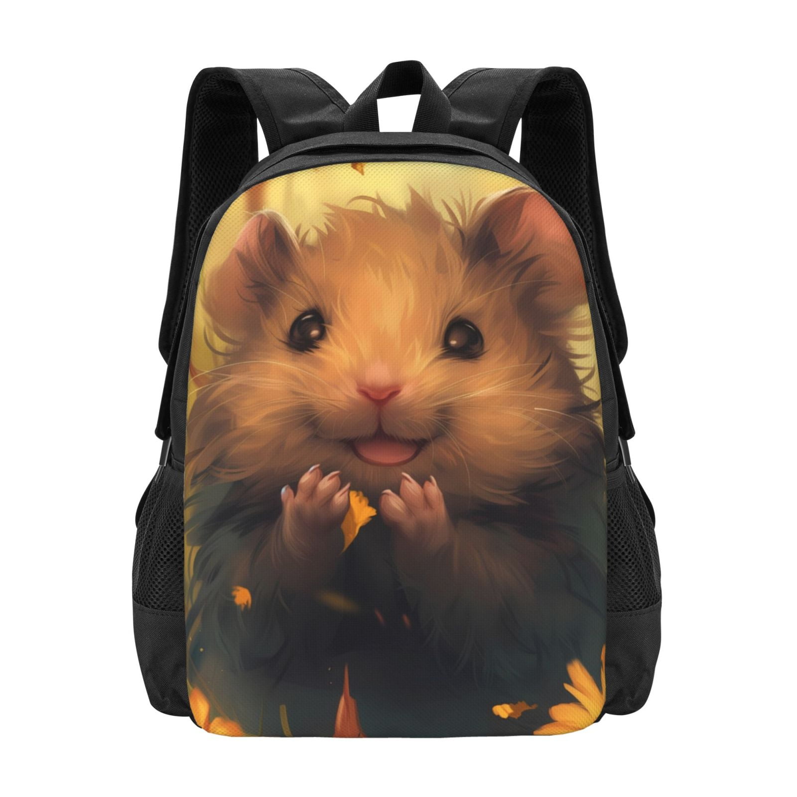 Qekee Cute Sunflower Guinea Pig for Travel Laptop Backpack for womem ...