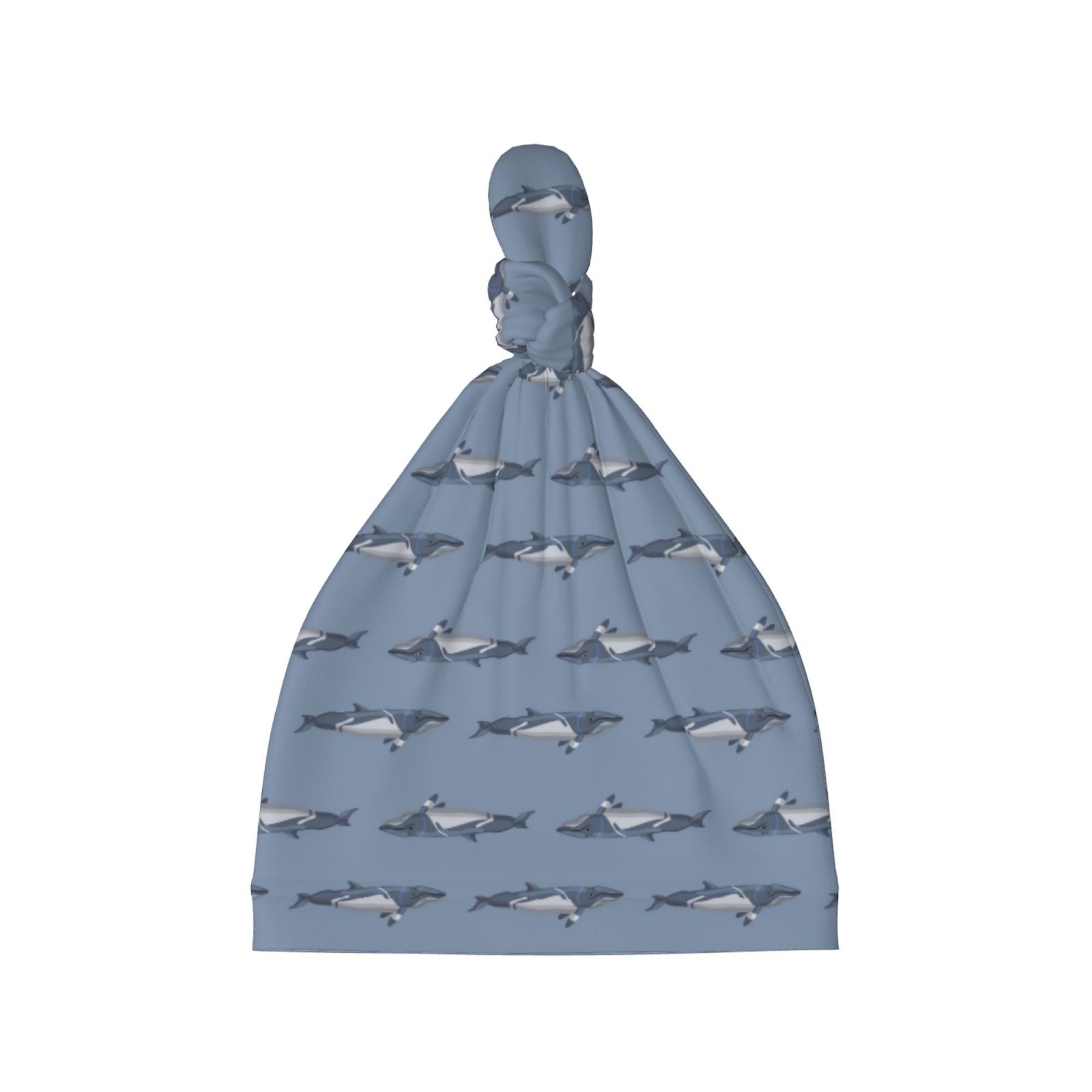 Sterntaler Boys' Whale Print Beanie Hat - Jersey Knit, Slouch Style, 50+ UV Protection For Kids