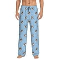 thumbnail image 1 of Qekee French Bulldog2 Men's Straigh Pajama Pant, 1 of 9