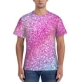 thumbnail image 1 of Qekee Fun Rainbow Classic Fit T-Shirt Men's Shirt Men's Tight Short Sleeves for Exercise, Running, Mountaineering - Fun Rainbow, 1 of 9