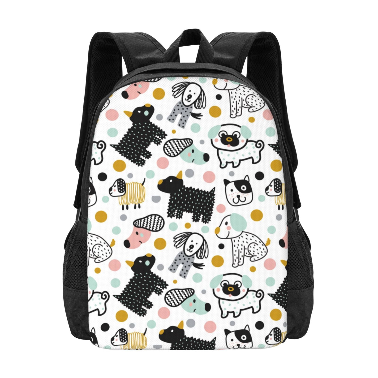 Mini Rucksack Comical Qekee Funny Puppy for Travel Laptop Backpack for womem and men,Business ...