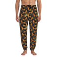 thumbnail image 1 of Qekee German Shepherd Dog Pattern Mens Sweatpants, Men's Midweight Lounge Pants-Medium, 1 of 5