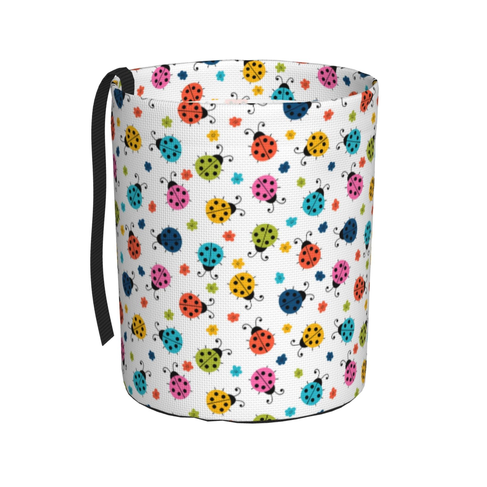 Qekee Ladybugs And Flowers Print Automotive Waterproof Portable ...