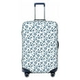 thumbnail image 1 of Qekee Nautical Theme Anchors Elastic Luggage Cover, Double-sided Print, Invisible Zipper, for Travel, Business, Daily - X-Large, 1 of 9