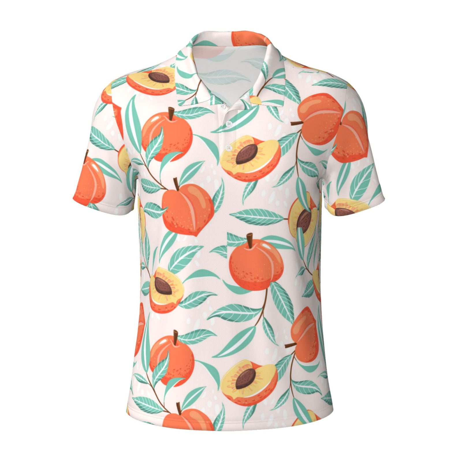 Peach polo button down hotsell