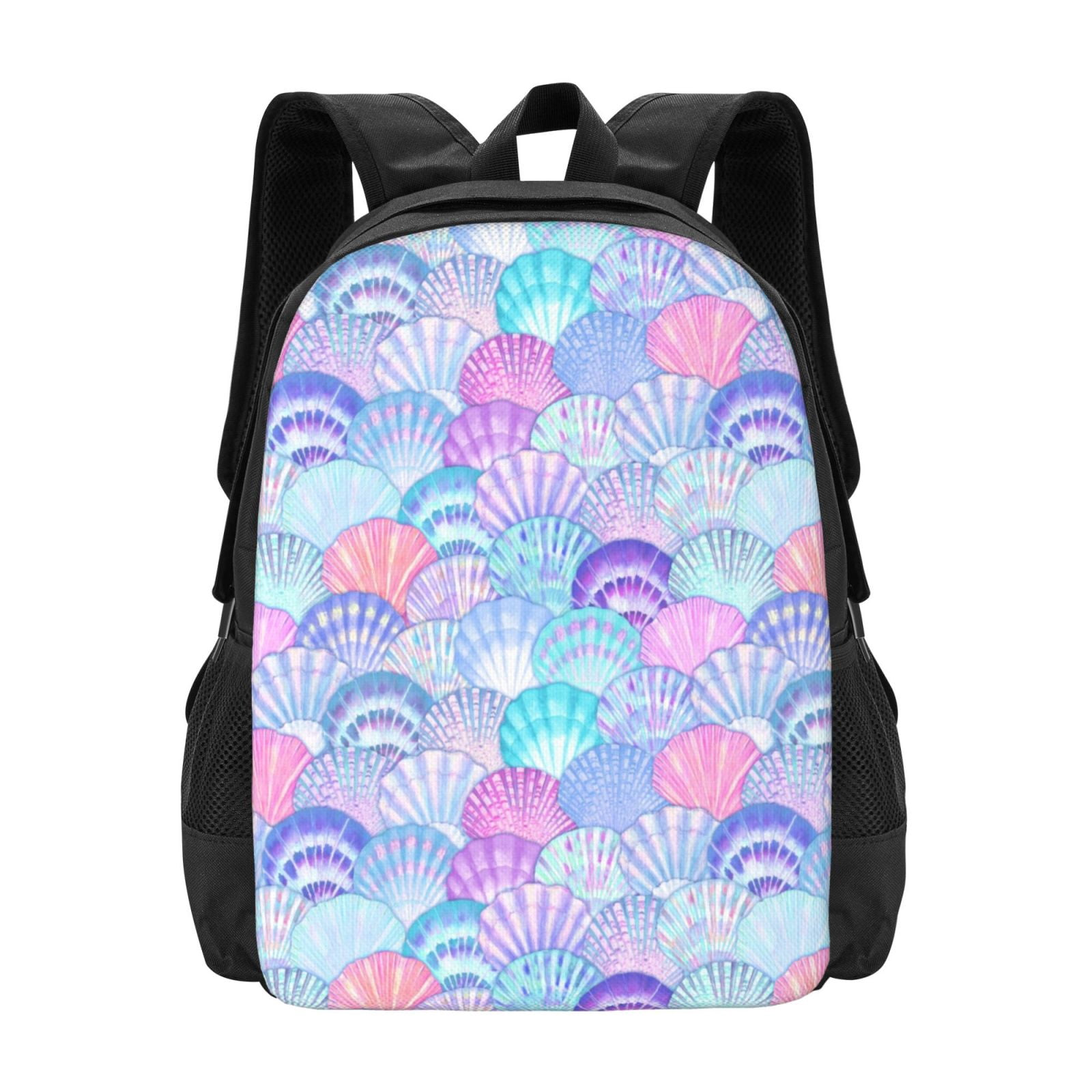 Qekee Watercolor Sea Shells 1 for Travel Laptop Backpack for womem and ...