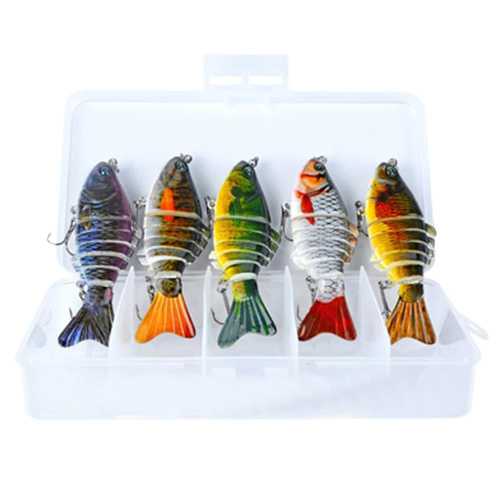 QenASHaing 3.9in Resin Bionic Swimming Lure, Realistic Motion for Bass ...