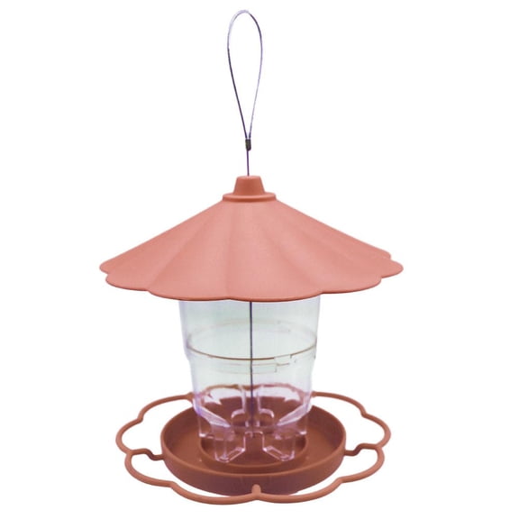 QenASHaing Automatic Hanging Bird Feeder with Multiple Feeding Ports for Your Garden and Backyard Birdwatching, automatic, multiple feeding p