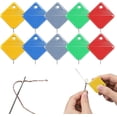 thumbnail image 1 of QenASHaing Automatic Needle Threaders for Hand Sewing, Square Needle Threading Helper for Sewing Machine, Fits All Needle Sizes, Easy Selfthread Needle Threaders Tool, Sewing Supplies, 1 of 7