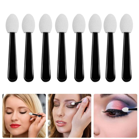 QenASHaing Eyeshadow Brush, Portable Eyeshadow Applicators, Disposable Makeup Applicators, Makeup Eye Shadow Brushes for Eyeliner Nail Art and Crafts