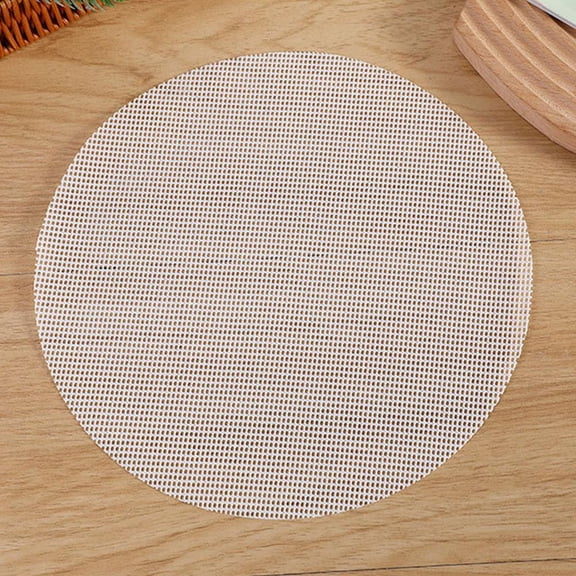 QenASHaing Silicone Non-Stick Steamer Cloth 11-14 inch Round, Reusable Easy-Clean for Buns and Bread, Kitchen Cooking Essential for Pots and Bamboo Steamers