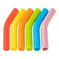thumbnail image 1 of QenASHaing Silicone Straw Tips with Flexible Elbow Design for Comfortable, BPA-Free Daily Hydration and Kitchen Use, 1 of 7