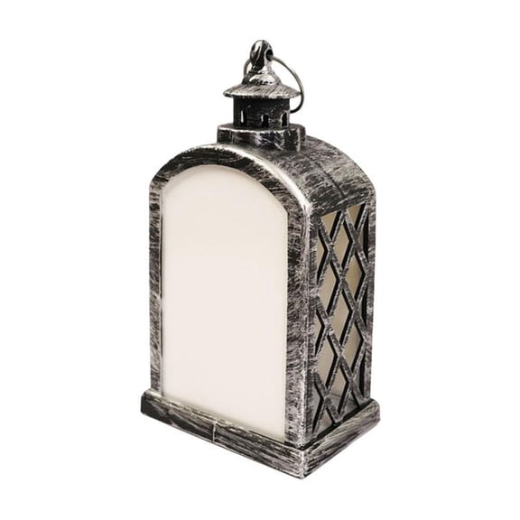 QenASHaing Silvery PET LED Lantern for Sublimation Crafting, Perfect for Holiday and DIY Home Decor Projects, PET material, sublimation-ready