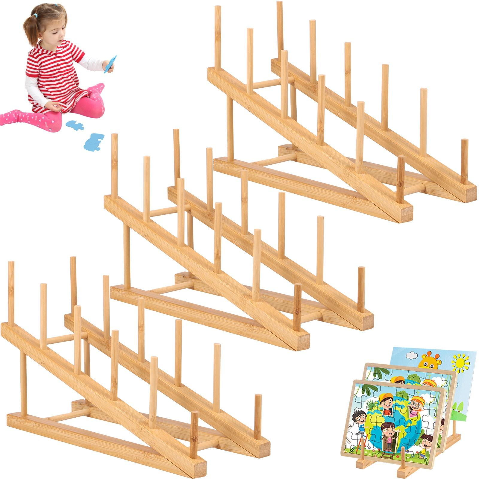 Puzzle Magic Tabletop Puzzleboard - Angled Easel With Cover, Holds 1000 Piece Puzzles, Folds For Storage 1 thumbnail image