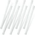 Retrok 6pcs Window Security Bars Adjustable Window Security Stick with Anti-Slip Rubber Tips Retractable Sliding Door Security Bar Window Safety Bars Window Guards for Children Home (White )