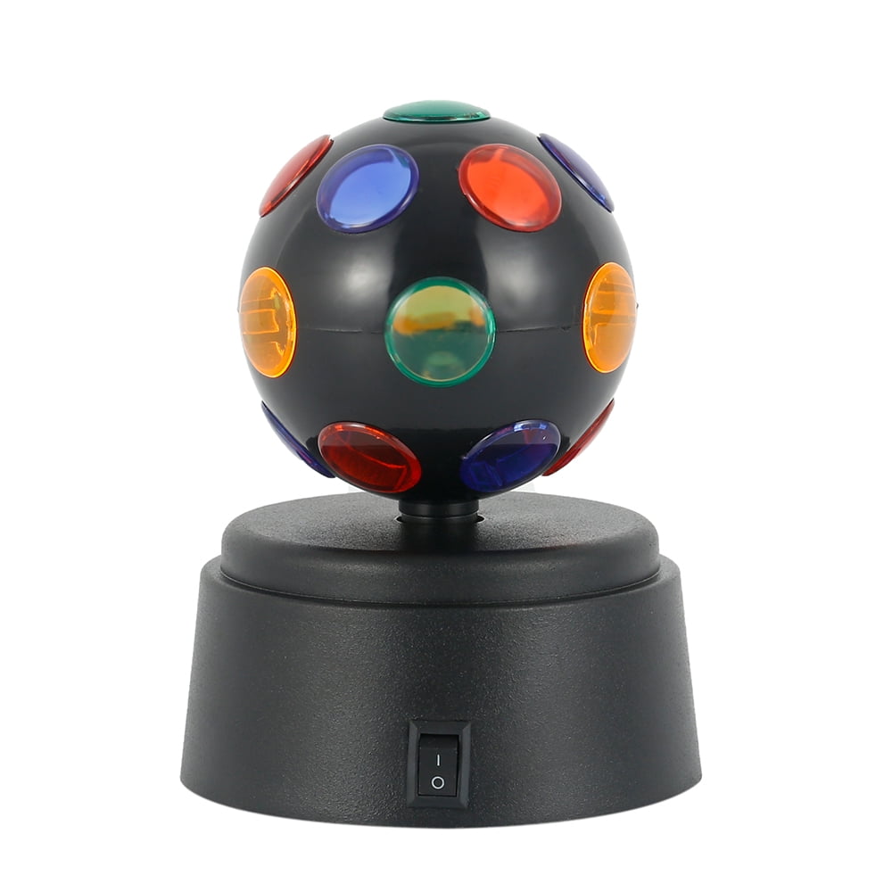 Qenwkxz Disco Ball Lights LED Magic Stage Lighting Lamp Rotating Decor Club Party
