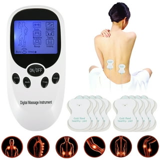  iStim A6 Analog Rechargeable Dual Channel TENS Unit/TENS Device/ TENS Machine - for Pain Relief/Pain Control and Management - 3 Modes and  Easy to Use (Including Electrode Pads) : Health & Household