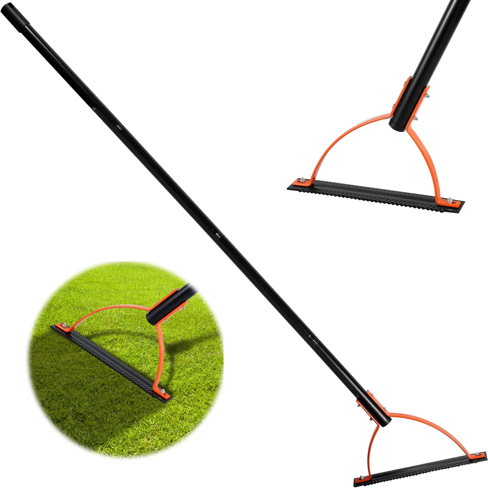 Qenwkxz Grass Whip with DoubleEdged Serrated Sharp Steel Blade Manual