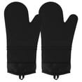 thumbnail image 1 of Qenwkxz Oven Mitts with Non-Slip Silicone Pattern Temperature Resistant Cooking Mitts Reusable Oven Gloves Mitts Comfortable to Wear Kitchen Anti-Scald Durable for Baking Cooking Kitchens, 1 of 11