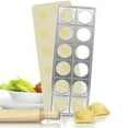 thumbnail image 1 of Qenwkxz Ravioli Maker 12 Holes Ravioli Press Mold Manual Italian Dumpling Maker Mold Multipurpose Ravioli Empanada Maker Press Aluminum Alloy Ravioli Making Tool for Wonton Potsticker 11.97*4in, 1 of 11