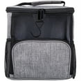 thumbnail image 1 of Qenwkxz Travel Mesh Shower Caddy Wash Bag Hanging Tote Bags Travel Size Toiletries Men Women Kit Bag with Hook Hanger Large Cosmetics Makeup Organizer Bathroom Pouch Bag Gray  8.9*5.7*9.8in, 1 of 9