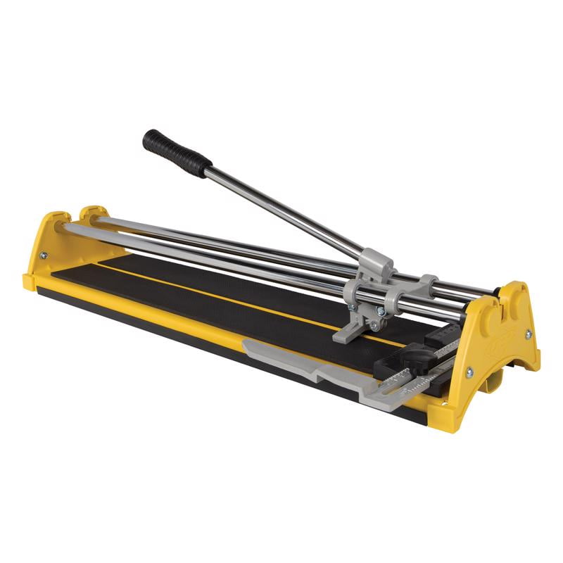 QEP 20" Yellow Steel Tile Cutter with Comfort Grip