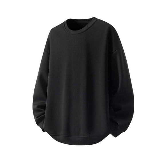 Qepwsc Mens T Shirts Casual Crew Neck Sleeves Long Sleeve Basic Soft Classic Fits Tshirts 2025 T Shirt Blouses Tees Going Out Top Gym Athletic Tee Shirts Loose Fits