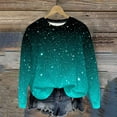 thumbnail image 1 of Qepwsc Womens Crew Neck Oversized Sweatshirts Hoodies Gradient 2025 Trendy Long Sleeve Pullover Tops Y2k Fall Outfits Loungewear for Women S_XXXL, 1 of 8