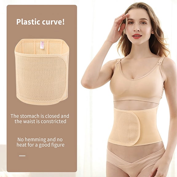 Qepwscx Binder for Women and Men Elastic Waist Bands for Stomach Support & Compressions Wrap Breathable Support and Core Stability,Working Out Shapewear Butt Lifter