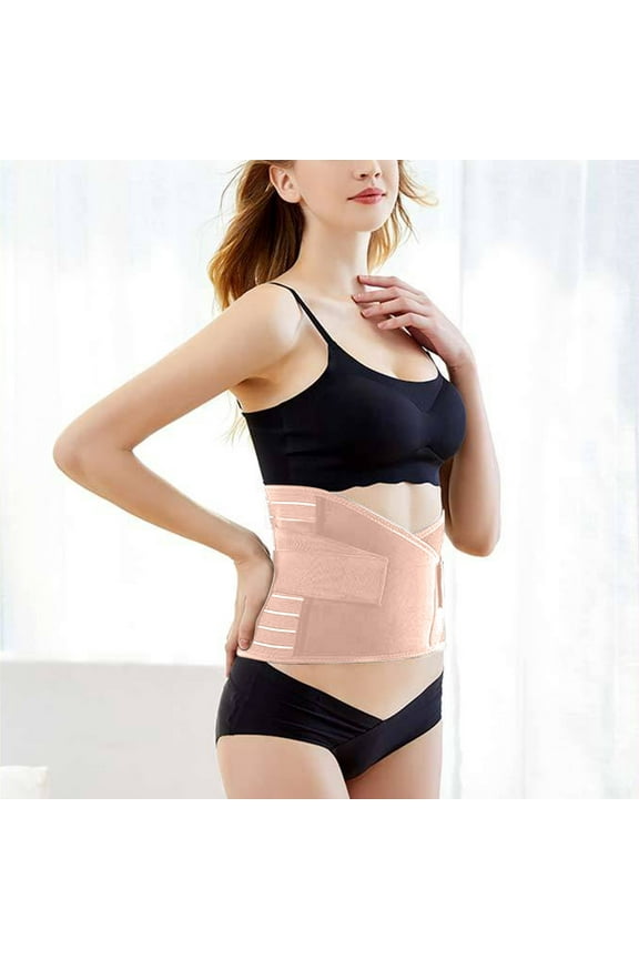 Binder for Women and Men Elastic Waist Bands for Stomach Support & Compressions Wrap Breathable Support and Core Stability,Working Out Shapewear Butt Lifter