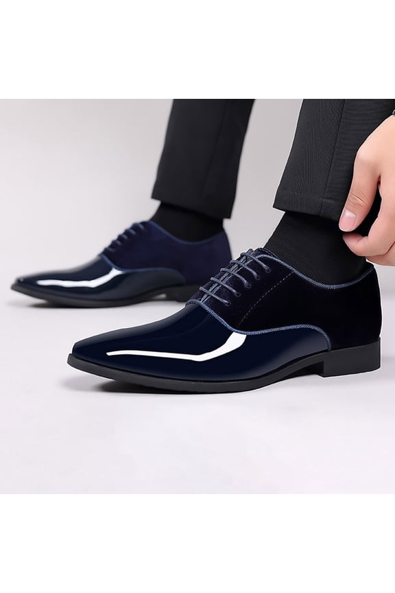 Casual Men's Shoes Leather Slip on Loafers Breathable Driving Shoes Fashion Slipper Boats Dress Driving Classic Oxfords Men Work Office Business Formal Shoes Comfortable Leathers Dress Shoes
