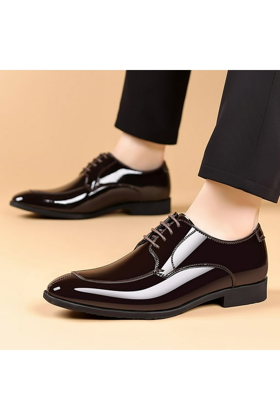 Casual Men's Shoes Leather Slip on Loafers Breathable Driving Shoes Fashion Slipper Boats Dress Driving Classic Oxfords Men Work Office Business Formal Shoes Comfortable Leathers Dress Shoes