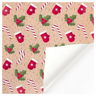 Potato Print Reindeer Christmas Wrapping Paper – Our Little House in the  Country