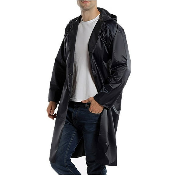 Qepwscx Men's Rain Suit Packable Waterproof Lightweight Rain Gear for Golf Hiking Cycling 2 Pieces