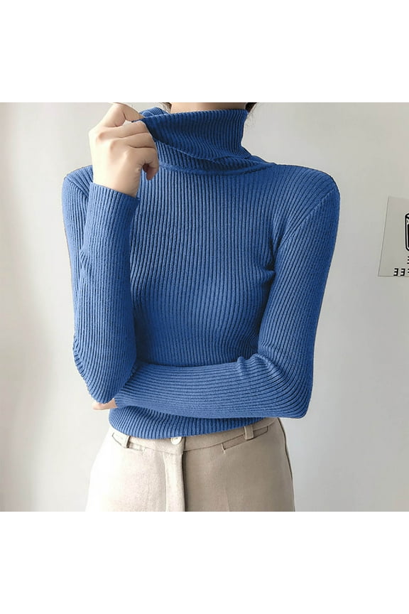 Qepwscx Mock Neck Tops for Women Long Short Sleeve Ribbed Knit Tight Stretchy Dressy Casual T-Shirts Winter Slim Fits Thermal Active Layer Shirts Underwear
