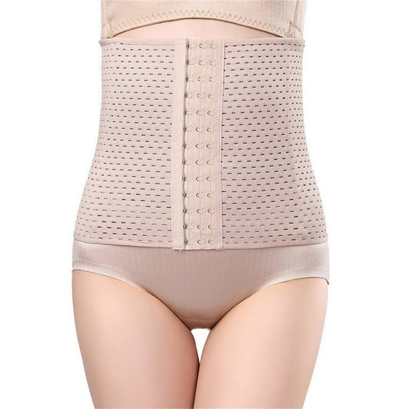 Qepwscx Plus Size Waist Trainer for Women Corset Shapewear Slim Body Shaper Girdle Waist Cincher Postpartum Belly Bands Workout Corset Tops for Wome Corset Belt Working Out Shapewea S-XXXXXL