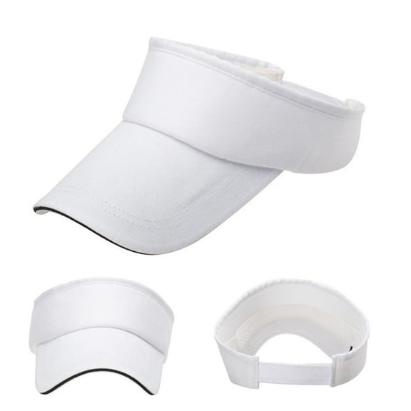 Qepwscx Summer Sports Sun Visor Hat for Women Men Bucket Cap Sun Protection Empty Top Baseball Cap for Adults Outdoor Activities Vacation Lightweight Hiking Hat Golf Tennis